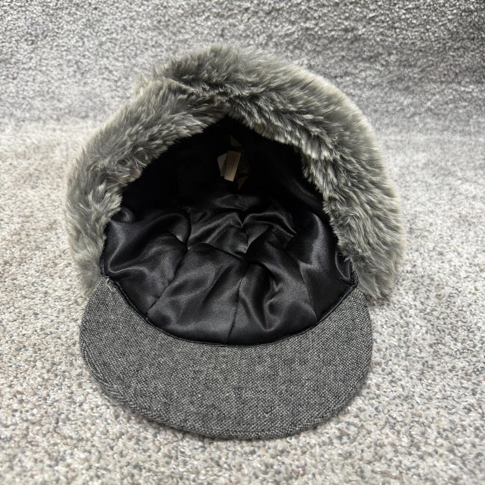 Vintage Y2K Duluth Trapper Hat L Faux Fur Flap Outdoorsman Rugged Heritage - Picture 11 of 16